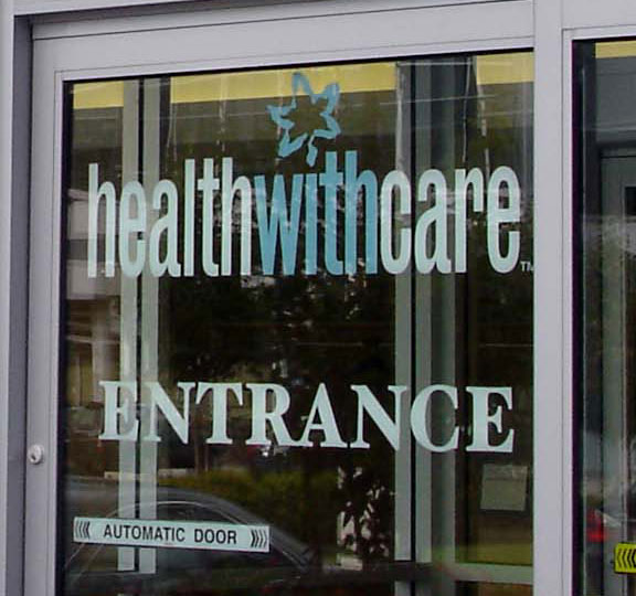 One Color Vinyl Lettering